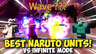 New Best Naruto Units vs Infinite Mode in ASTD! (OP or Disrespected?!)