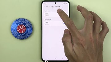 How to schedule power on, power off on Realme GT Neo 3 Android 14