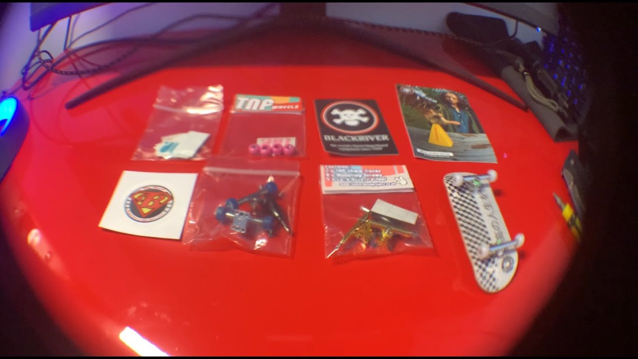 TNP Fingerboard Trucks and Wheels Unboxing + Clips / The Norwood Project