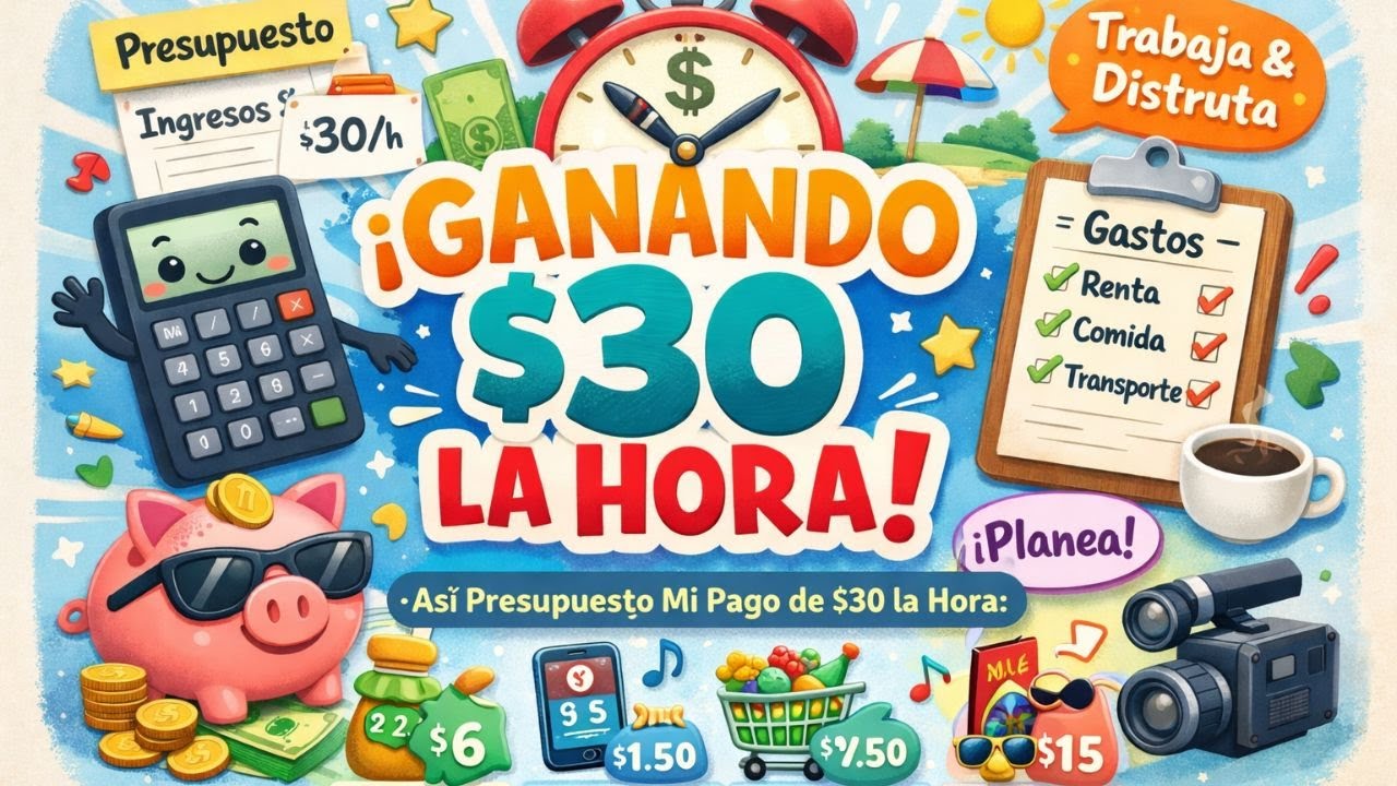 💸 Así organizo mi presupuesto ganando $30 la hora | Vida real en USA
