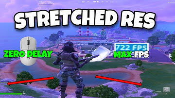 How PRO Fortnite Players Get Stretched Resolution! (BEST STRETCHED RESOLUTION)
