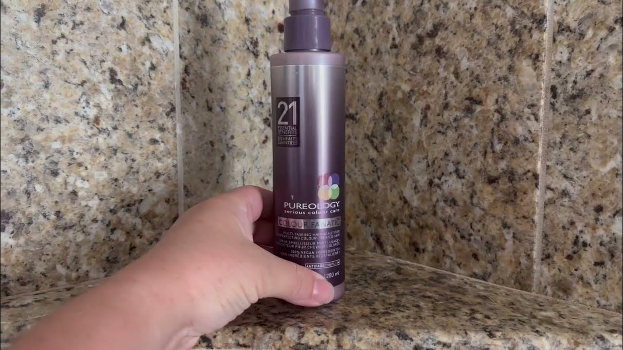 Pureology Color Fanatic Leave in Conditioner Review, All In One Hair Care That Works Amazing