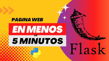 Desarrolla una página web en menos de 5 minutos con Python y Flask 🐍🌐
