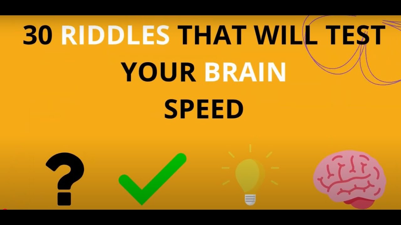 30 Easy Riddles with Surprising Answers