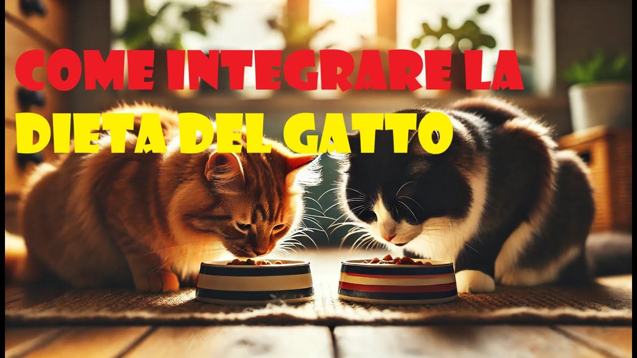 Come integrare la dieta del gatto