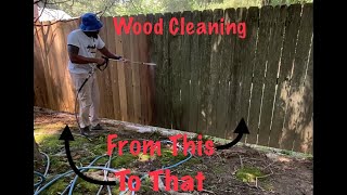 Wood Fence Cleaning / Restoration