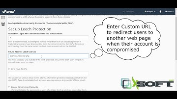 cPanel Enable Leech Protection