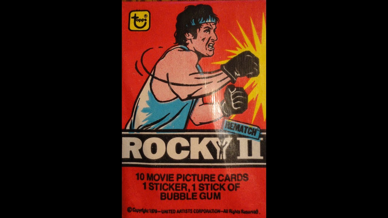 What's Inside - Rocky II Movie Photo Cards (1979, Topps)