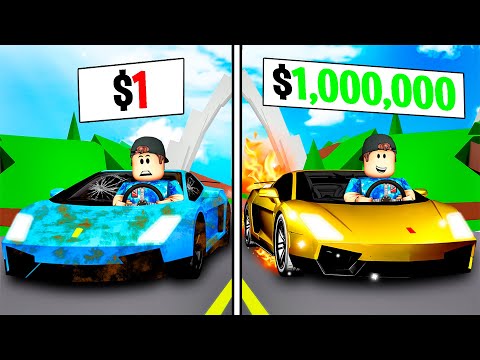$1 to $1,000,000 Lamborghini in Brookhaven RP!!