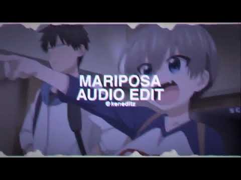 MARIPOSA AUDIO EDIT