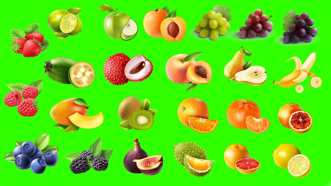 Fruit Green Screen Video Fruit Vector copyright free video viral 