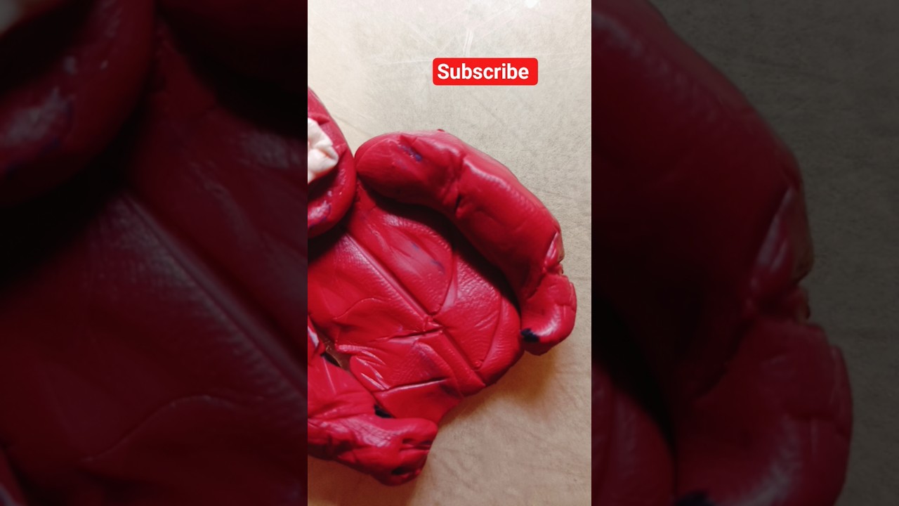 Original Vac Man Clay Sculpture.