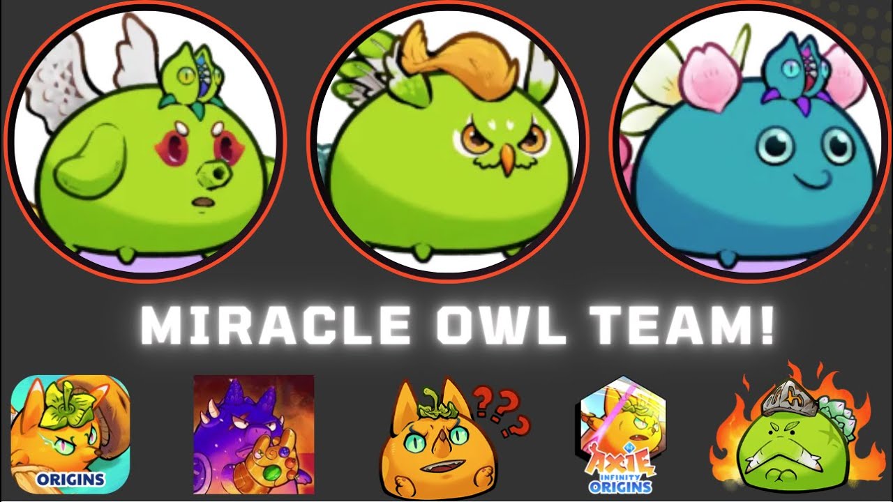 AXIE ORIGIN TRI OWL TEAM VS POISON TEAMS EPIC ERA OFF SEASON 12