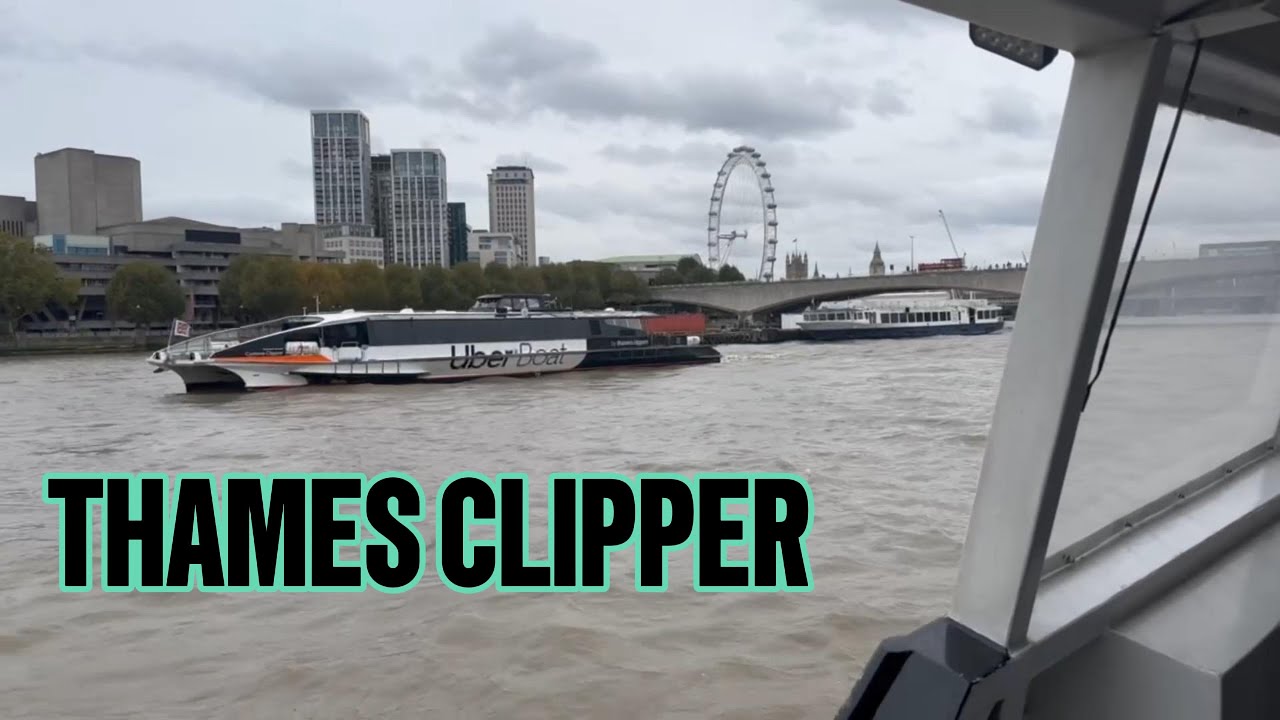 Прокатитесь на Thames Clipper и полюбуйтесь лучшими видами Лондона!