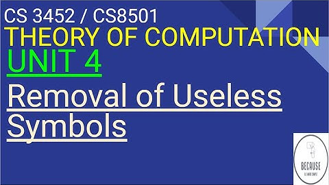 4.2 Removal of Useless Symbols from CFG in Tamil