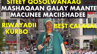 Ma Cunee Maciishadee Siteey Maxamed Sheeq Qosolwanaag Riwaayadii Kurbo