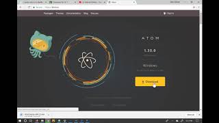Downloading Atom