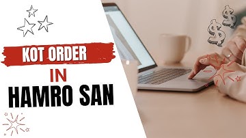 Simplify KOT Orders with Hamro SAN – Easy Table and Order Management for Restaurants