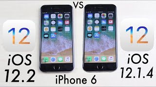 iPHONE 6: iOS 12.2 Vs iOS 12.1.4! (Speed Comparison)