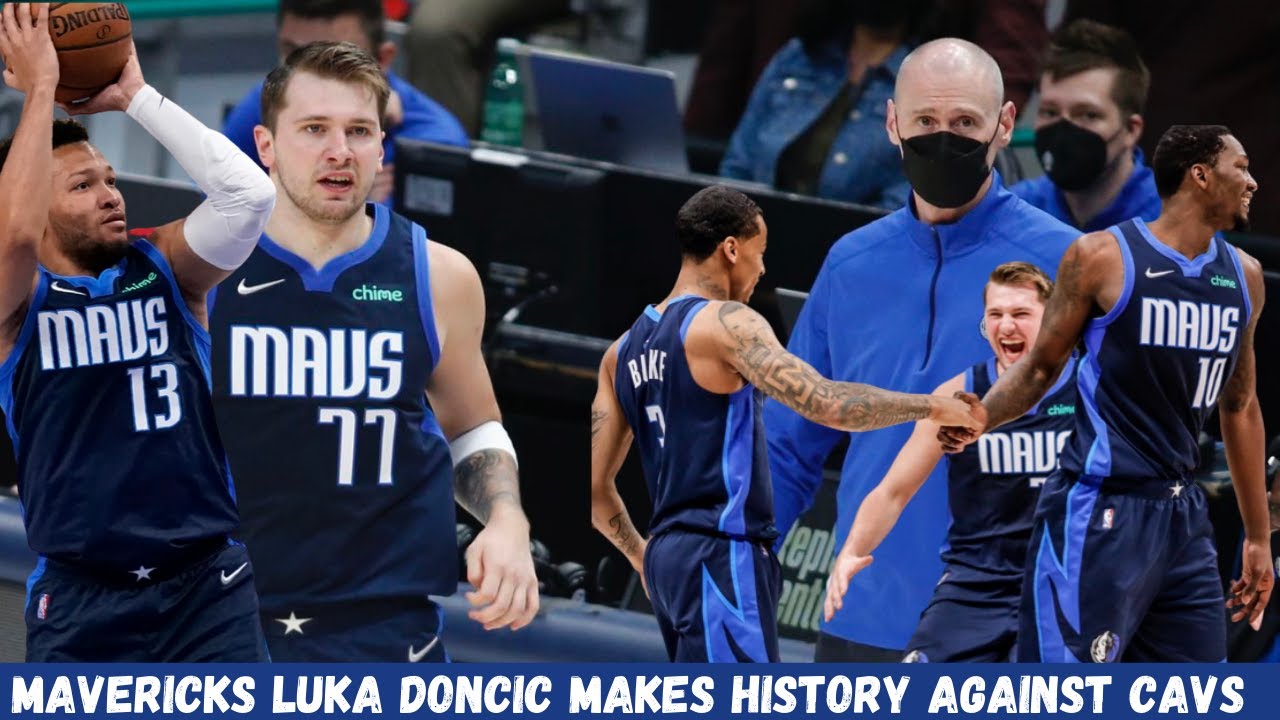 Mavericks Luka Doncic Makes History Dominating Cavs For 1st Division Title in 11 Years