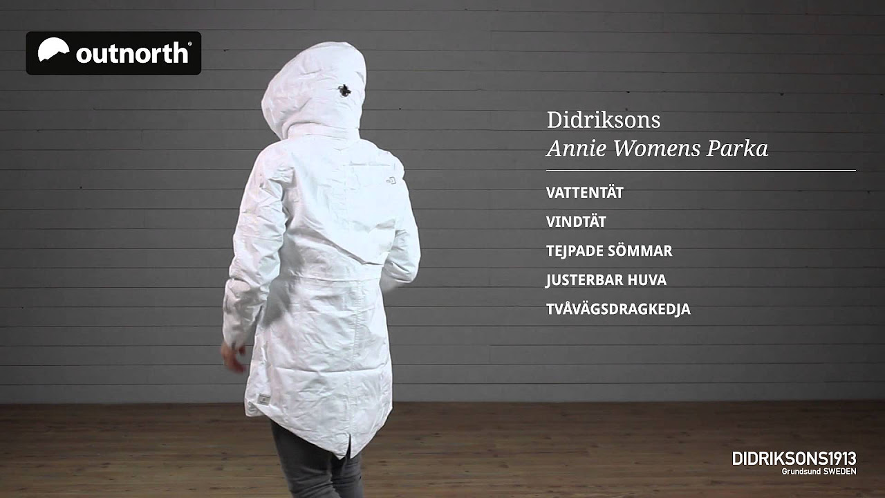 Didriksons Annie Womens Parka  Outnorth Demo