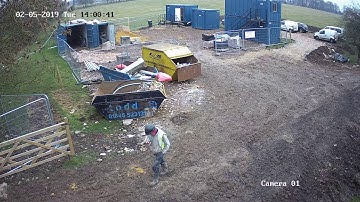Rapid Deployment CCTV Tower during the day