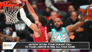Jayson Tatum Fills Up Stat Sheet With Team Durant At Nba All-Star Game