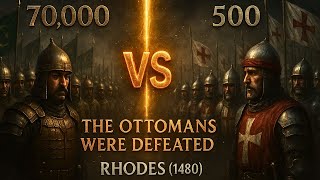 500 Knights Take on 70,000 in EPIC BATTLE of Rhodes 1480