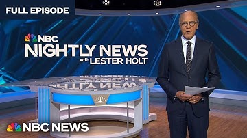 NBC Nightly News Full Episode - Oct. 11