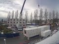 Timelapse:  Modular Housing Installation at Pearson-Dogwood