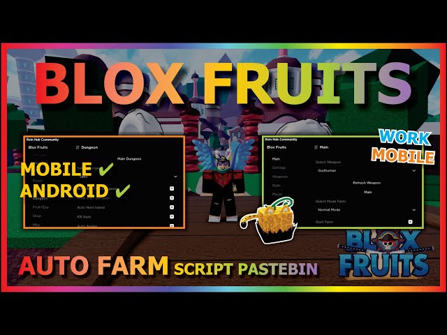 Blox Fruits Roblox Script - Auto farm - AUTO CDK (Mobile and pc) #robl