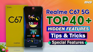 Realme C67 5g Tips and Tricks | Best 40+ Hidden Features Settings | Realme C67 5g features