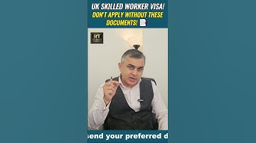 UK Skilled Worker Visa 2025: Don’t Apply Without These Required Documents & Proofs! ⚠️