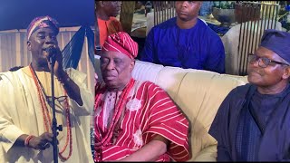 K1 DISHES OUT SPECIAL SONG FOR AFRICAN BILLIONAIRE, ALIKO DANGOTE AT AWUJALE'S 90TH BIRTHDAY PARTY