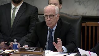 Welch delivers opening remarks during rural development subcommittee hearing on broadband expansion