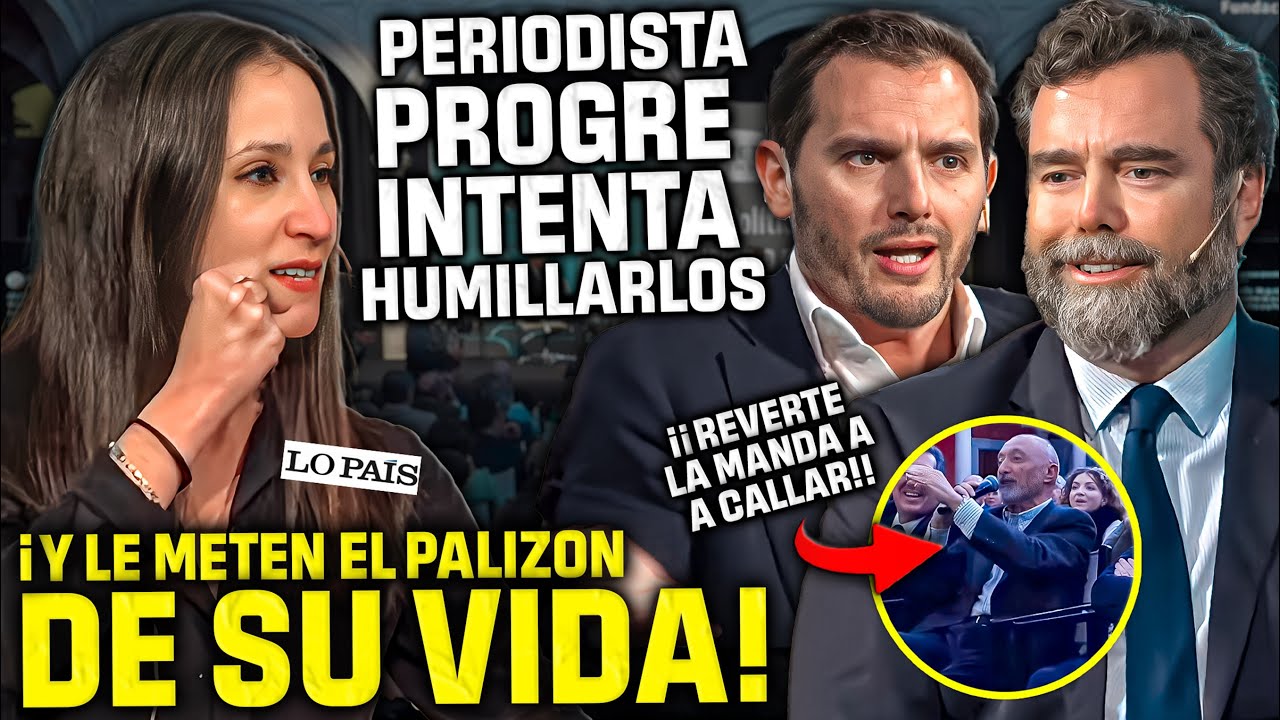 IVÁN ESPINOSA y ALBERT RIVERA DESTROZAN a esta PERIODISTA PROGRE ¡¡JUNTO A ARTURO PÉREZ REVERTE!!