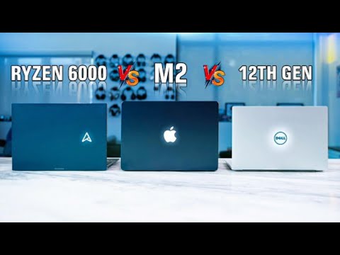 Apple M2 vs Intel 12th Gen vs AMD Ryzen 6000! - YouTube