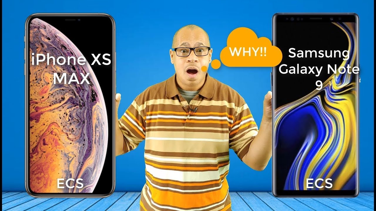 Apple iPhone XS MAX Vs Galaxy Note 9 | The War Of Smartphones | ITS NO DEBATE!!