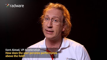 How Does the User Perceive Performance? - Radware