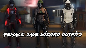 GTA 5 Online | Female Save Wizard Outfits | Saves In Description (PS4/PS5/PC)