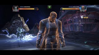 Sketchy AW Nick Fury Solo on Node 47 with 5 Star Rank 5 Doctor Doom - Marvel Contest of Champions