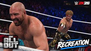 WWE 2K26 SIMULATION: Will Ospreay vs Jon Moxley AEW All Out 2026 Highlights