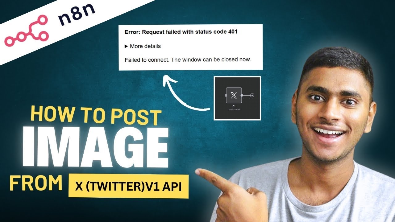 Automate Twitter posting (with images) in n8n | Complete Guide with free blueprint