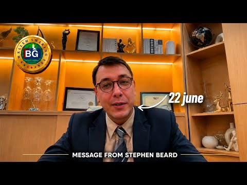 BG Wealth Sharing | Official Announcement by Stephen Beard | June 22, 2026 🚀
