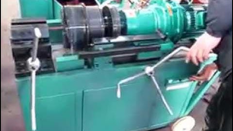 CRS40 400 rebar threading machine