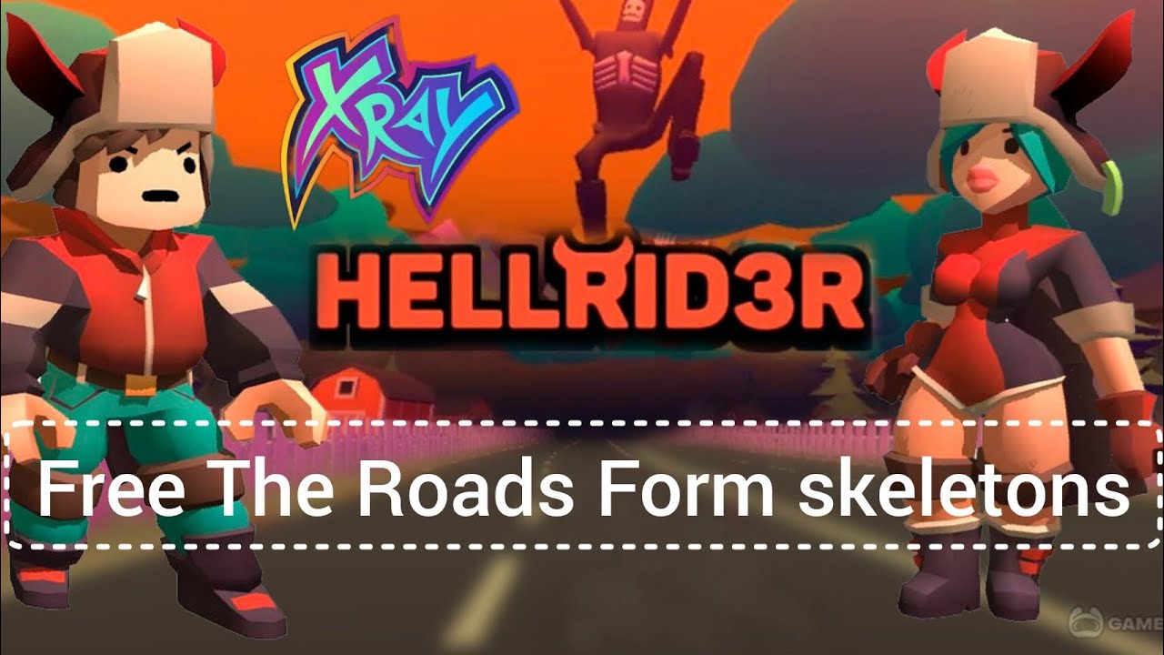 Hell Rider 3 : Free The Roads From Skeletons