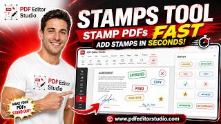 How to Put Stamps in PDF Document | PDF Editor Studio