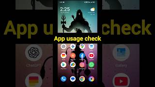 App usage check #app #android #settings #trending #shorts #shortvideo #music