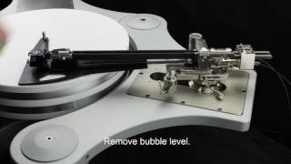 Klaudio Tangential Tonearm Installation