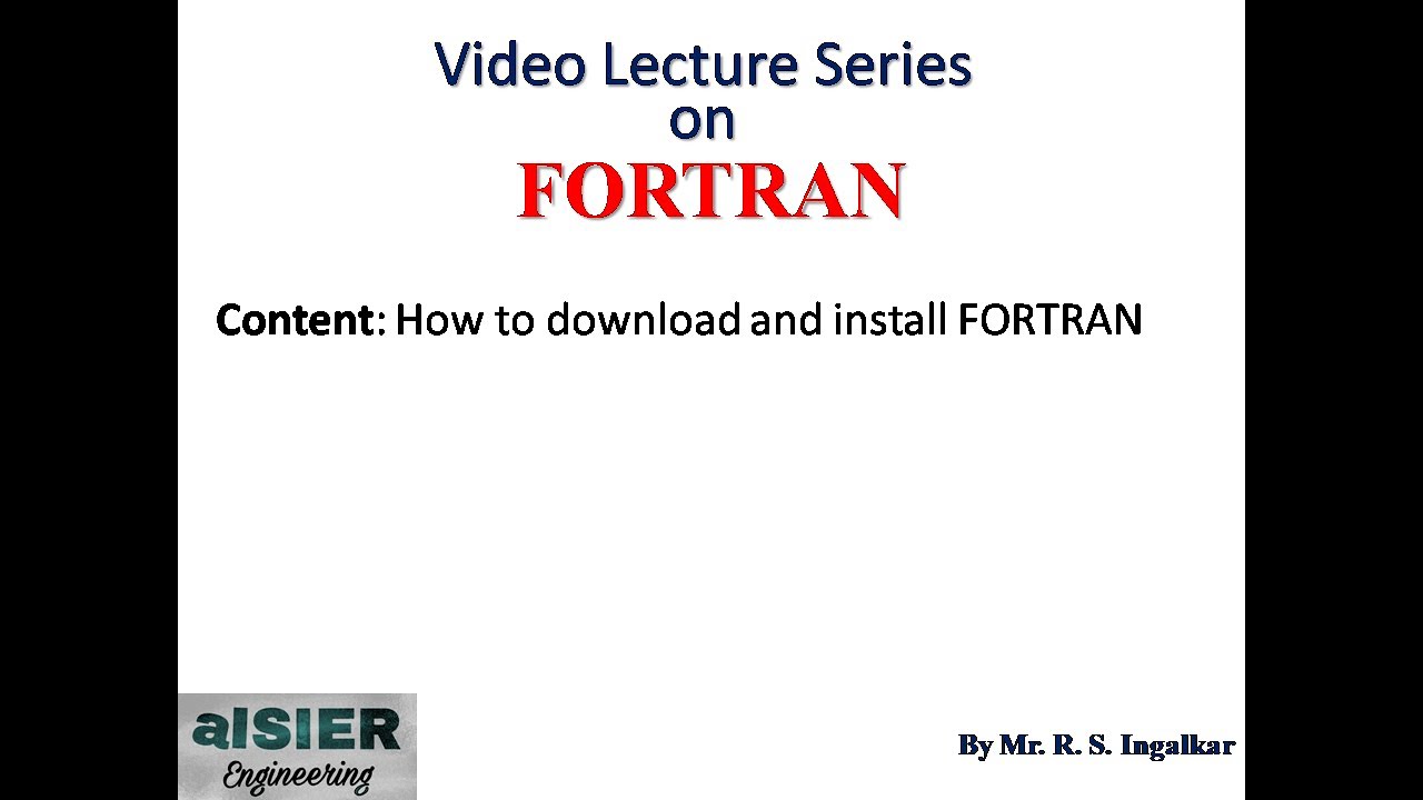 how to install gfortran r